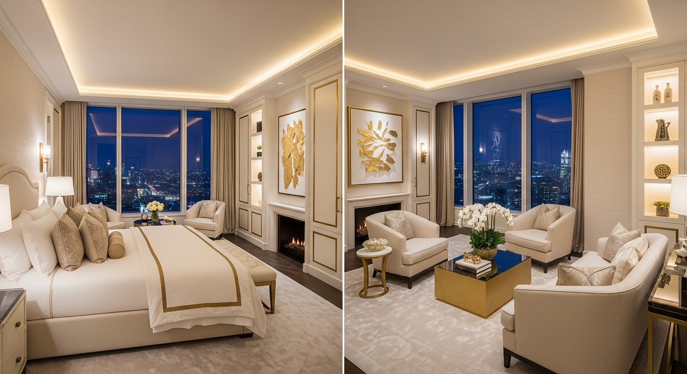 LUMERA luxury suite interior